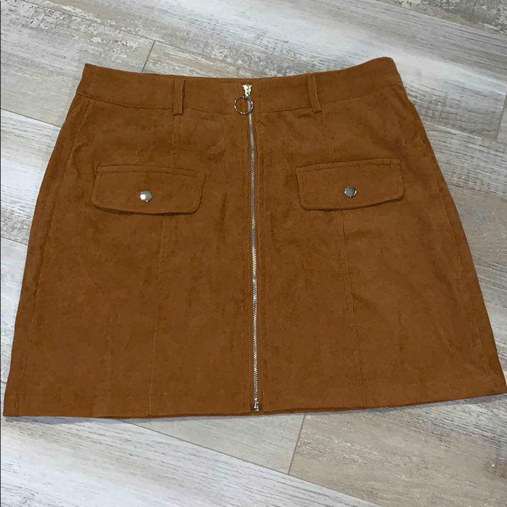 Corduroy Skirt